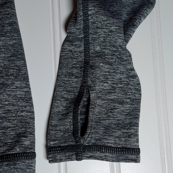 Z by Zella gray hoodie with quarter zipper sz XS - Picture 3 of 11